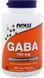 Now Foods GABA Гамма-Аминомасляная Кислота, 750 mg, 200 Veg Capsules (NOW-00129) 685389 фото 1