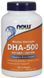 Now Foods DHA-500/EPA-250 двойная сила 180 softgels 416620 фото 1