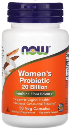Now Foods Women`s Probiotic Жіночі пробіотики 20 млрд ДЕЯК 50 капсул 1079301 фото