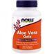 Now Foods Aloe Vera Gels 10.000 mg Алое Віра Гель 250 гелевих капсул 775421 фото 1