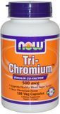 NOW Foods TRI-CHROMIUM 500 MCG + CINNAM&nbsp;180 VCAPS Три-Хромиум 523337 фото