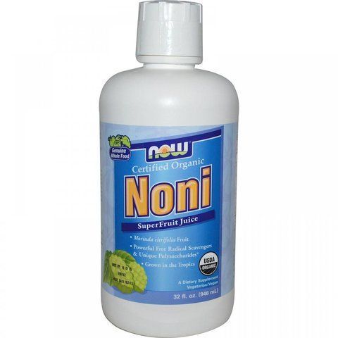 NOW Foods Noni 946 ml (Сік Ноні) 417173 фото