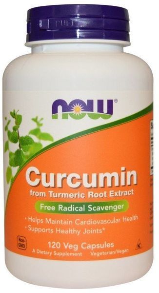 NOW Foods Curcumin Veg Capsules 120 caps 418115 фото