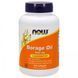 NOW Foods Borage Oil 1000 mg Масло огуречника 120 гелевых капсул 775436 фото 1