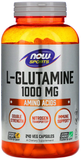 Аминокислота для спорта NOW Foods L-GLUTAMINE 1000 mg 120 caps 928085 фото