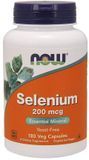 NOW Foods SELENIUM 200 mcg 180 VCAPS Селен 523282 фото