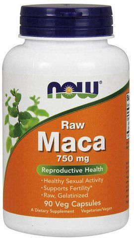 NOW Foods Maca 750 mg Мака 90 капсул 785163 фото