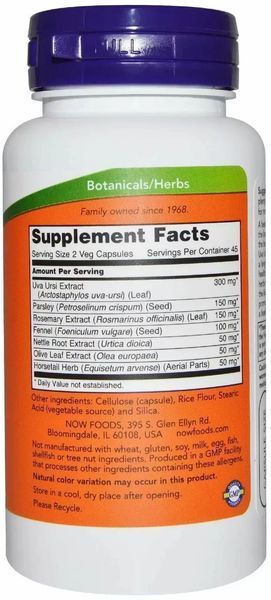 NOW Foods Kidney Cleanse 90 caps (Очищення нирок) 417160 фото