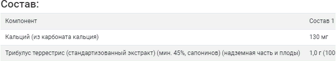 Бустер тестостерону Now Foods Tribulus 1000 mg, 180 Tablets 686443 фото