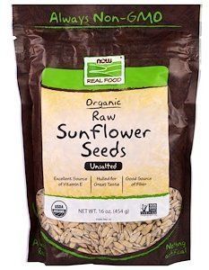 NOW Foods Sunflower Seeds 454 g (Насіння соняшнику) 417180 фото