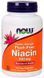Now Foods Flush-Free Niacin 500 mg Double Strength 90 Veg Capsules (NF0498) 634734 фото 1