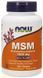 NOW Foods MSM 1500 mg 100 TABS Метилсульфонилметан Комплекс для суставов и связок 520698 фото 1