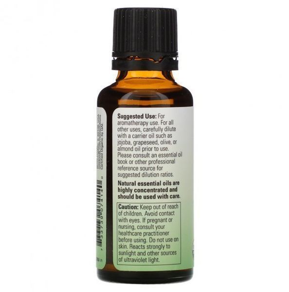 Now Foods Essential Oils Bergamot ефірна олія бергамота 30 ml 1079989 фото