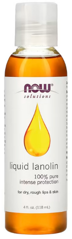 Now Foods Solutions Liquid Lanolin Олія для тіла Рідкий ланолін 118 ml 1188347 фото