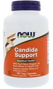 NOW Foods Candida Support 180 veg caps (Протівокандідное засіб) 417132 фото