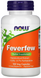 Now Foods Feverfew Златоцвет девичий 100 вегетарианских капсул 1158622 фото 1
