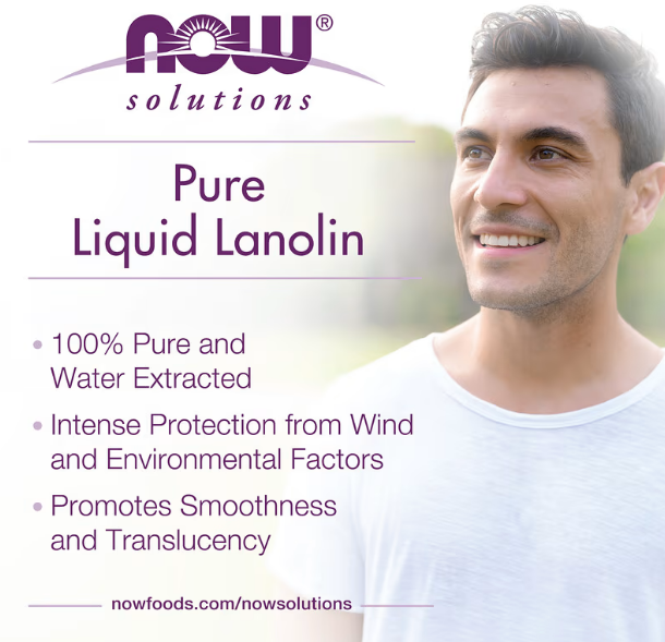 Now Foods Solutions Liquid Lanolin Масло для тела Жидкий ланолин 118 ml 1188347 фото