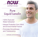 Now Foods Solutions Liquid Lanolin Масло для тела Жидкий ланолин 118 ml 1188347 фото 5
