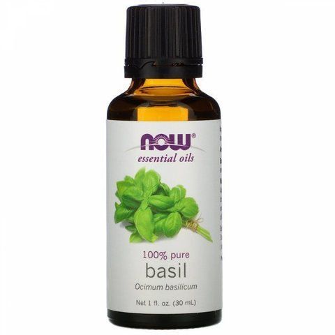 Now Foods Essential Oils Basil Ефірна олія базиліка 30 ml 1079992 фото