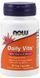 NOW Foods Daily Vits Multi Vitamin and Mineral Мультивитамины 30 веганских капсул 775464 фото 1