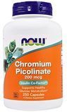 NOW Foods Chromium Picolinate 200 mcg 250 caps 416593 фото