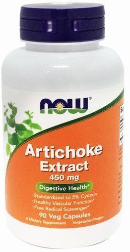 NOW Foods Artichoke Extract 450 mg 90 caps 430174 фото