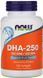 Now Foods DHA-250, 120 Softgels (NOW-01610) 685140 фото 1