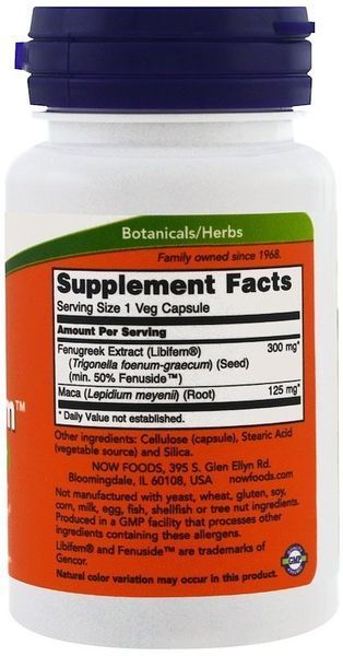 Now Foods Libido Fem, 60 Veggie Capsules (NOW-03374) 685392 фото