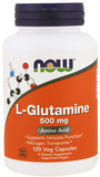 Now Foods L-Glutamine 500 mg 120 caps L глютамин 520673 фото