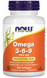NOW Foods Omega 3-6-9 1000 mg Softgels 100 caps 414056 фото 1