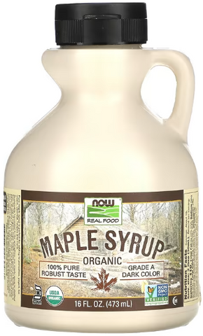 NOW Foods Maple Syrup 473 ml Кленовый сироп 473 мл 1372150 фото