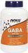 NOW Foods GABA 500 mg 200 VCAPS ГАМК (гамма-аминомасляная кислота) 523604 фото 1
