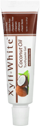 Now Foods Toothpaste Gel Solutions Зубна паста-гель кокос та м'ята 28 g 1158869 фото