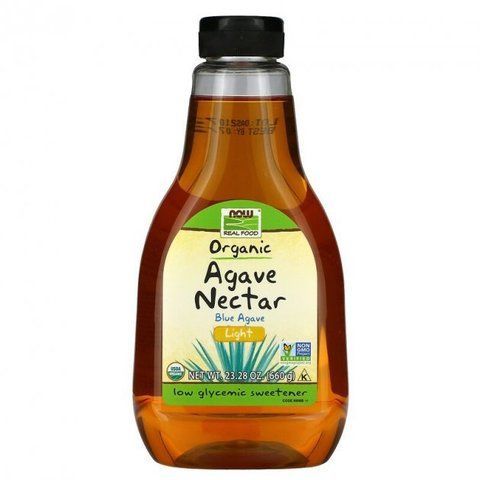 Agave Nectar Now Real Foods Нектар Агави Light 23.28 oz 660 g (NOW-06906) 1082401 фото