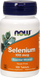 NOW Foods Selenium Yeast Free 100 mcg Селен без дріжджів 100 таблеток 775664 фото 1