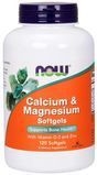 Now Foods Calcium & Magnesium Softgels, 120 Softgels 685384 фото