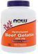 NOW Foods Beef Gelatin 550 mg 200 caps (Гидролизат желатина) 416740 фото 1
