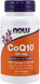 Now Foods CoQ10 with Omega-3 Fish Oil Коэнзим Q10 и Омега 3 60 гелевых капсул 827415 фото 1