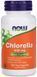 Now Foods Chlorella, 400 mg, 100 Veg Capsules (NOW-02628) 685386 фото 1