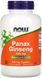 Now Foods Panax Ginseng, 500 mg, 250 Veg Capsules (NOW-04014) 641232 фото 1