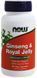 NOW Foods Ginseng & Royal Jelly 90 veg caps (Женьшень + маточное молочко) 416751 фото 1