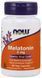 Now Foods Melatonin, 3 mg, 60 Veg Capsules 685394 фото 1