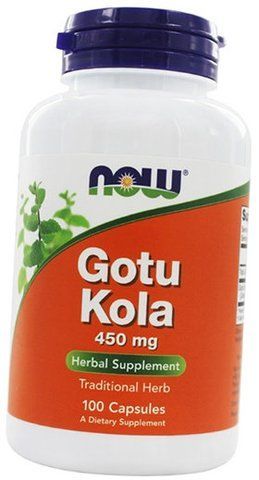 NOW Foods GOTU KOLA 450 mg 100 VCAPS Готу кола 520676 фото