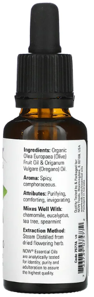 Now Foods Oil Oregano Масло орегано 30 ml 1159205 фото