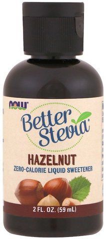 Now Foods Better Stevia, Zero-Calorie Liquid Sweetener, Hazelnut, 2 fl oz (59 ml) (NOW-06981) 684866 фото